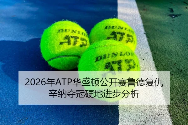 2026年ATP华盛顿公开赛鲁德复仇辛纳夺冠硬地进步分析